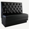 Button Tufted Back Booth