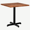 Premium Solid Wood Butcher Block Restaurant Table