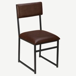Indy Metal Chair with Padded Back