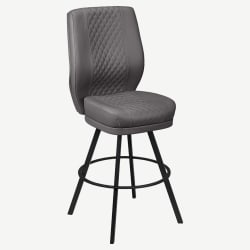 Tesoro Diamond Back Premium Bucket Bar Stool with Circular Frame