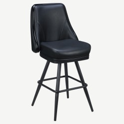 Regina Premium Casino Bucket Bar Stool with Square Frame