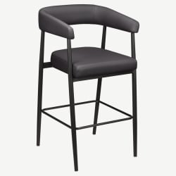 Mika Metal Bar Stool with Arms