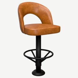 Premium Yali Bucket Swivel Bolt Down Bar Stool