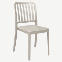 Miles Slat Back Outdoor Resin Chair