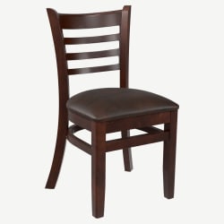 Premium US Made Ladder Back Wood Chair