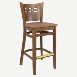 Premium US Made Leonardo Wood Bar Stool