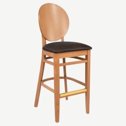 Premium Lorenzo Wood Bar Stool Premium Lorenzo Wood Bar Stool