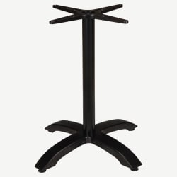 Black Aluminum Table Base - 30" Table Height