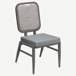 Eldorven Aluminum Flex-Back Banquet Chair