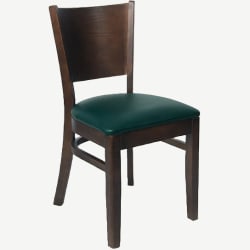 Beechwood Curved Plain Back Restaurant Chair
