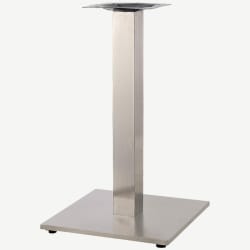 Square Stainless Steel Table Base