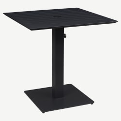 Ella Table Set in Black with Umbrella Base