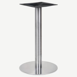 Stainless Steel Round Outdoor Table Base - 30" Table Height
