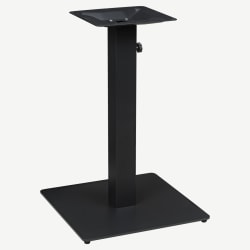 Carlo Outdoor Umbrella Table Base in Black - 30" Table Ht