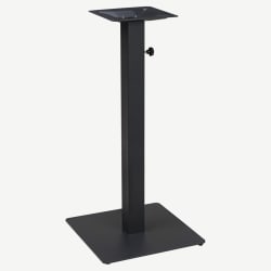 Carlo Outdoor Umbrella Table Base in Black - 42" Bar Ht