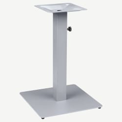Carlo Outdoor Umbrella Table Base in Titanium Gray - 30" Table Ht