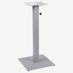 Carlo Outdoor Umbrella Table Base in Titanium Gray - 42" Bar Ht