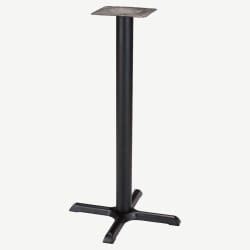 X Prong Table Base - 42" Pub Height