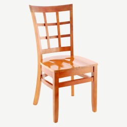 Premium Window Back Wood Chair