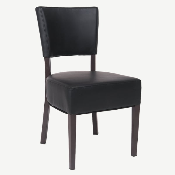 Lumme Metal Chair With Vinyl Padded Back and Seat