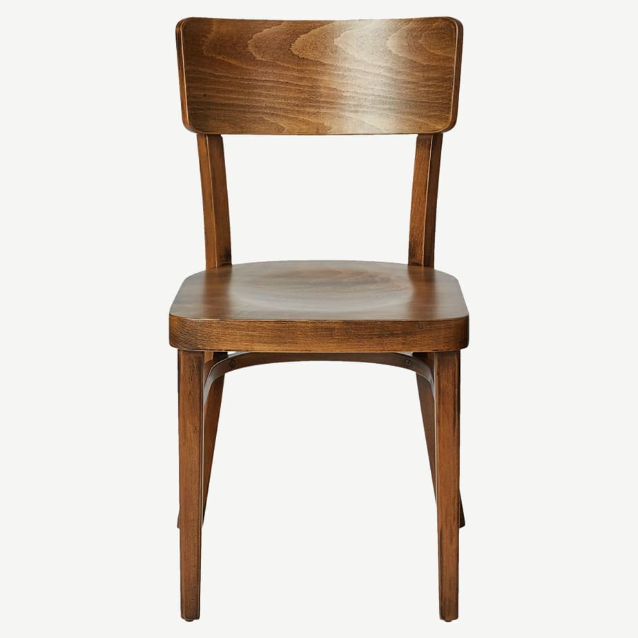 Curved wood chair back online